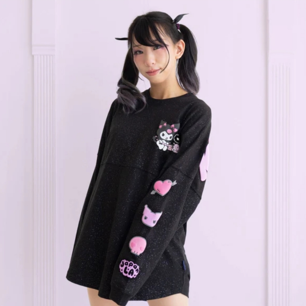 Kuromi JapanLA Spirit Jersey! Sanrio Ice Friends and Tuxedo Sam Collection Small